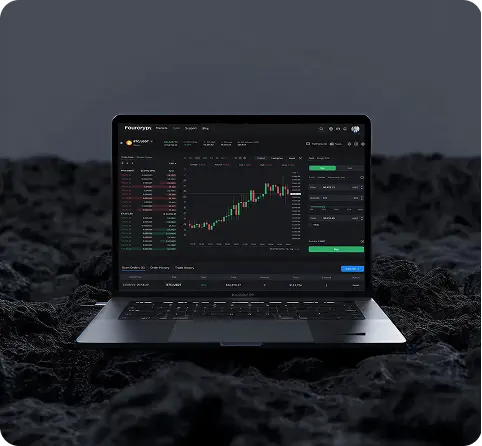 Fully-Functional Crypto Exchange developed by Fourcrypt