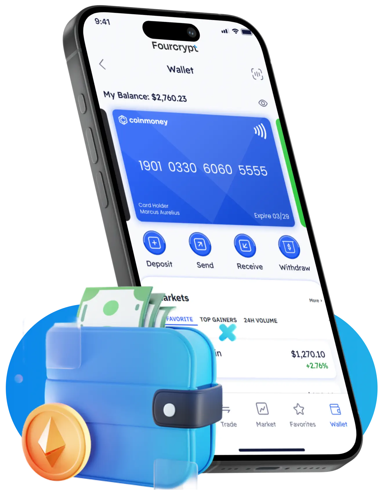 Cryptocurrency Wallet App