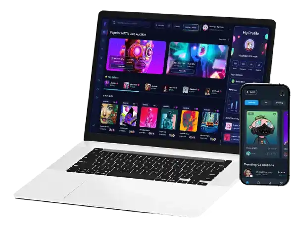 NFT Marketplace for Artists built by Fourcrypt